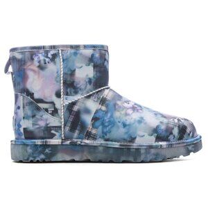 UGG x Collina Strada Classic Mini Womens - Dark Blue Floral